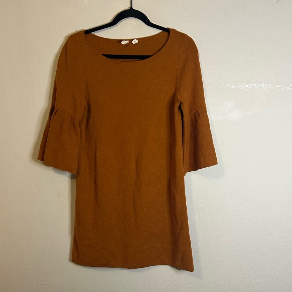 Anthropologie Moth Bell Sleeve Sweater Dress